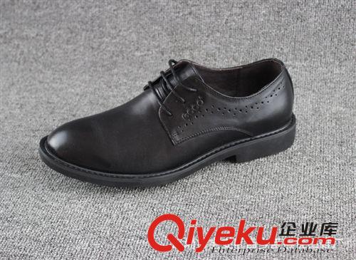 單鞋 2014秋冬新款品牌zp商務正裝男士皮鞋 英倫休閑鞋系帶 批發代發原始圖片3