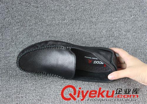 單鞋 gd外貿品牌zp男鞋軟底休閑豆豆鞋商務男士皮鞋批發一件代發原始圖片3