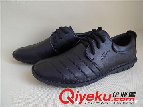 潮流休閑男鞋 廠價(jià)直銷(xiāo)2014秋款男鞋zp休閑男鞋系帶潮男鞋zp皮鞋一件代發(fā)原始圖片2