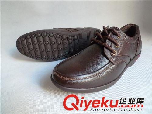 商務(wù)休閑鞋 廠家直銷(xiāo) 超值低價(jià)頭層牛皮休閑鞋 真皮男鞋一件代發(fā)原始圖片2