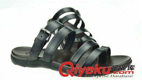 涼鞋、涼拖 AOBALA奧巴拉新款zp男裝夾趾休閑風格透氣沙灘拖鞋廠家直銷