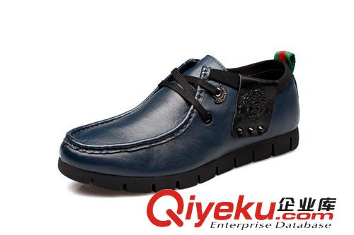 商務(wù)休閑 喬路士廣州男鞋系帶圓頭皮鞋休閑鞋zp男式時(shí)尚潮鞋子原始圖片2