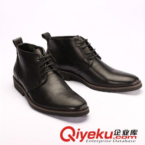 單靴 新款zp休閑高幫男鞋zpgd羊皮男鞋子韓版英倫歐美時(shí)尚鞋子原始圖片2