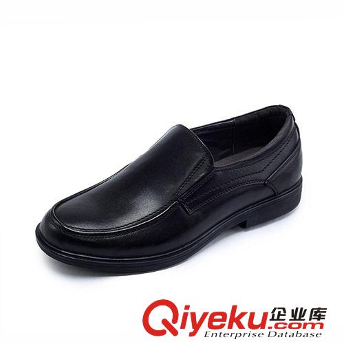 男鞋 熱銷 時尚品牌男士商務真皮皮鞋 頭層牛皮橡膠耐磨防滑大底皮鞋原始圖片2