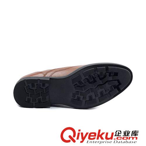男鞋1 工廠熱銷 男士商務(wù)真皮皮鞋 時尚舒適耐磨頭層牛皮大底男皮鞋批發(fā)原始圖片3
