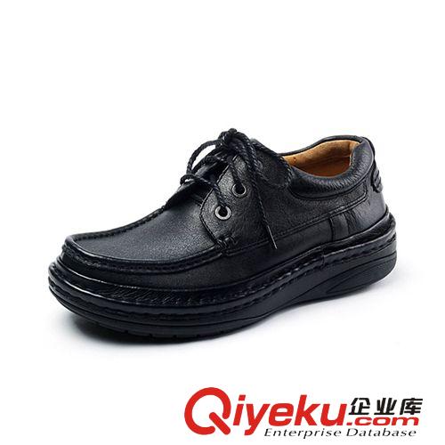 男鞋1 工廠熱銷 男士商務(wù)真皮皮鞋 時尚舒適耐磨頭層牛皮大底男皮鞋批發(fā)