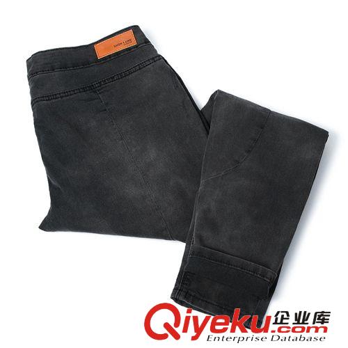 新款女裝專區(qū) 宇犀秋冬新款女裝牛仔褲 潮款女式牛仔褲 拉鏈褲袋修身鉛筆九分褲原始圖片3