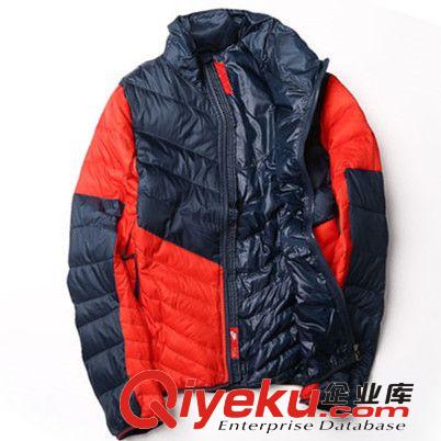 【棉衣/羽絨服/風衣】 冬季時尚羽絨外套 運動品牌 NK家 男士85%白鴨絨時尚輕薄羽絨服原始圖片2