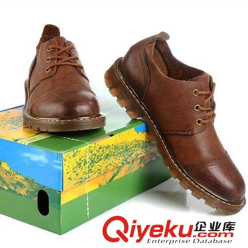 【時(shí)尚鞋子專區(qū)】 頭層牛皮 外貿(mào)工裝原單 復(fù)古zp皮鞋英倫風(fēng)皮鞋男 je*p家牛皮鞋原始圖片2