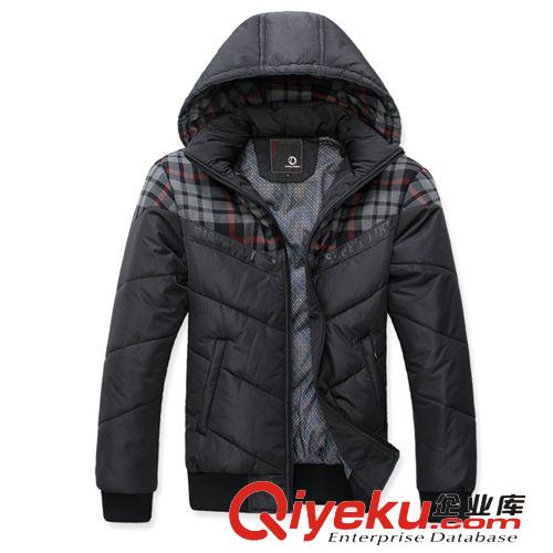 時尚棉服 批發一件代發男裝 2014精品 男士時尚休閑棉衣 Jqy8411175