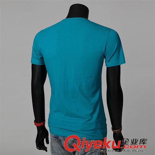新品上架 批發一件代發  夏季時尚 男式圓領短袖T恤衫百搭韓版休閑tee L40原始圖片2