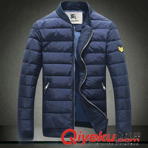 時尚羽絨服 批發一件代發男裝 2014 時尚 精品男士高品質羽絨服 Jqy8460591原始圖片2