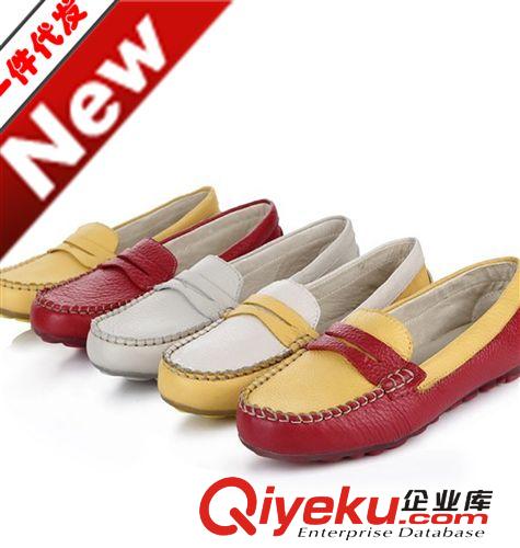 1.1~1.31上架 歐洲站外貿(mào)女鞋新款單鞋 牛皮平底水鉆 舒適時(shí)尚尖頭 套腳女單鞋