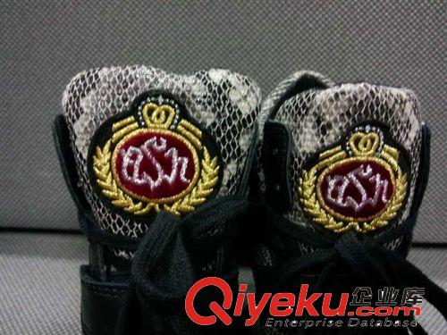 12.1~12.31上架 歐美坡跟增高鞋 刺繡徽章蛇紋牛皮 魔術(shù)貼內(nèi)增高高幫休閑鞋 代發(fā)