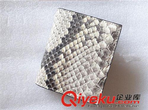 tj專區(qū) 要買就買真的！真正蟒蛇皮短款兩折錢包zp男女士錢包立夾 tj