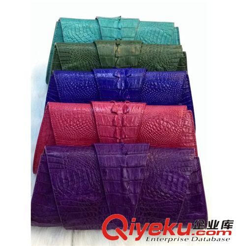 鱷魚皮具 sc品鱷魚皮包包 女士手拿包 鱷魚皮晚宴包 zp 鱷魚皮時尚女包