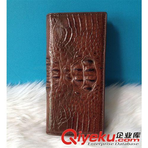 鱷魚皮具 清倉tj！zz進口尼羅鱷魚皮錢包長款zp錢包鱷魚皮男女士錢夾