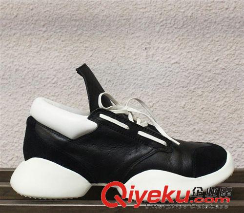 牛皮潮鞋 Rick Owens x SS14GD ASVP ROCKY潮權志龍合作走秀情侶款運動男鞋