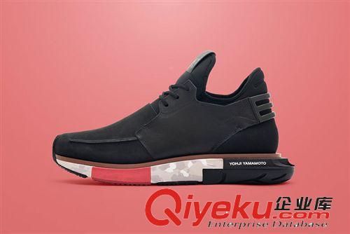 舒適豆豆鞋 自留超帥氣撞色 Y3 翻毛牛皮拼接網眼透氣男款運動鞋 休閑鞋男鞋原始圖片3