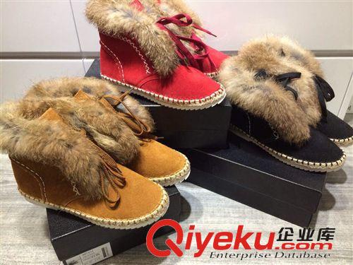 雪地靴 2014Y-3新款羽絨布高筒棉靴休閑雪地靴保暖女靴 y3運動鞋女靴