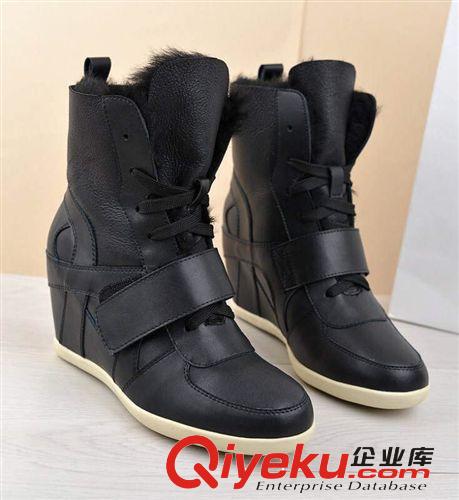 運(yùn)動(dòng)鞋 2014新品秋冬男士鞋高幫Y3 時(shí)尚個(gè)性鞋子男女 真皮系帶潮鞋情侶鞋