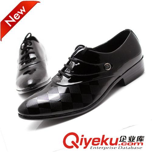 皮鞋 包郵男士尖頭系帶皮鞋英倫時(shí)尚經(jīng)典復(fù)古磨砂皮鞋結(jié)婚宴會潮流男鞋