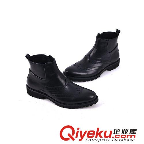 2014年-8月上新 2014男士潮流男靴 透氣圓點zp低筒靴 休閑舒服鞋原始圖片2