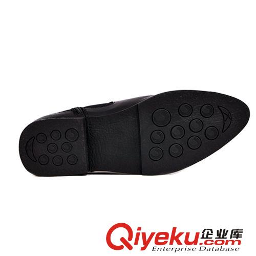 英倫時尚系列 2014秋冬季新款 休閑時尚熱賣英倫潮流側拉鏈 高幫耐磨男款zp鞋原始圖片3