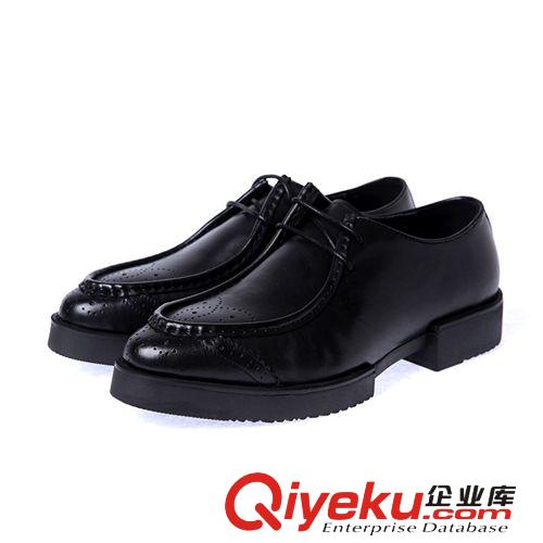 英倫時(shí)尚系列 2014新款商務(wù)男鞋 時(shí)尚潮流英倫復(fù)古牛皮百搭單鞋