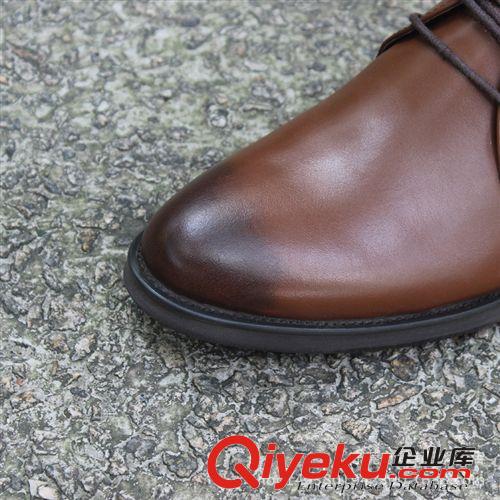 單鞋 廣州zpzp品牌男鞋男式頭層牛皮男鞋軟系帶男士商務(wù)皮鞋單鞋