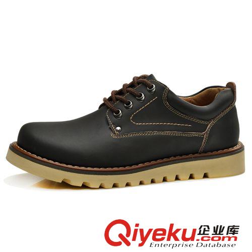 休閑皮鞋 2014新款頭層牛皮休閑鞋男 zp手工男鞋 zp皮鞋 男 單鞋男代發(fā)
