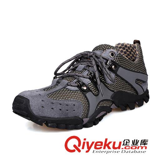 戶外登山鞋 2014新款登山戶外男鞋 減震透氣休閑鞋 男士徒步運(yùn)動(dòng)鞋旅游鞋代發(fā)原始圖片2