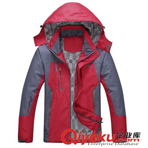 沖鋒衣褲 男女裝戶外zp情侶透氣沖鋒衣戶外服 男女防水情侶登山服代發(fā)原始圖片3