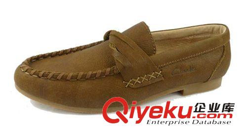 clarks 其樂 廠家直銷 新款時(shí)尚休閑zp外貿(mào)豆豆商務(wù)男鞋 懶人鞋原始圖片2