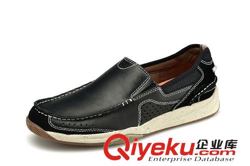 clarks 其樂 中山外貿鞋 經典男單鞋 時尚透氣組合底帆船鞋 涼鞋 226-6原始圖片2