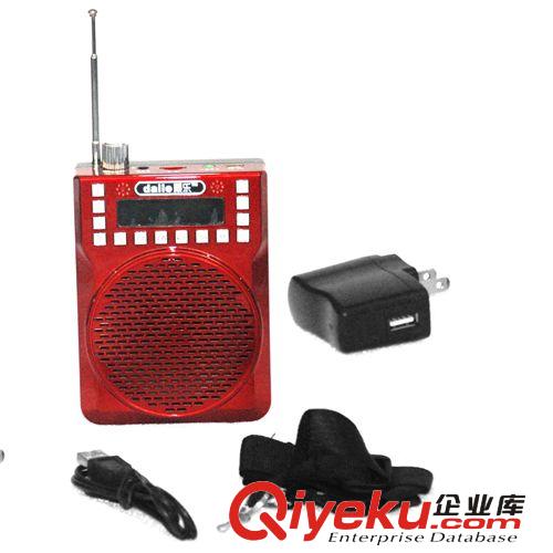 擴音器 戴樂Q33多功能便攜式數(shù)字點選插卡唱戲音響原始圖片3