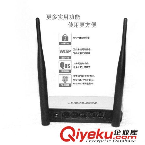 路由器 騰達無線路由器 TD-N300 wifi 300M無線路由 穿墻王原始圖片2