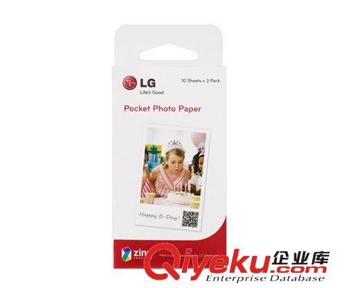 照片打印機 LG PD221/233/239 口袋照片打印機原裝專用相紙相片紙“零售通”