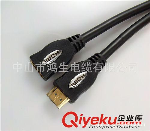 HDMI 注塑型 HDMI 公轉母高清連接線