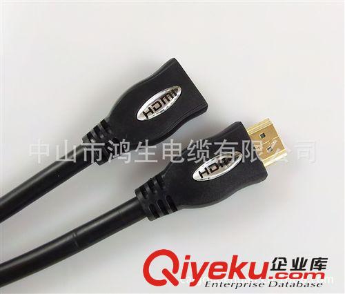 HDMI 注塑型 HDMI 公轉母高清連接線