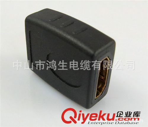 HDMI/DVI 轉接頭類 熱銷注塑型HDMI轉接頭 母對母兩頭鍍金