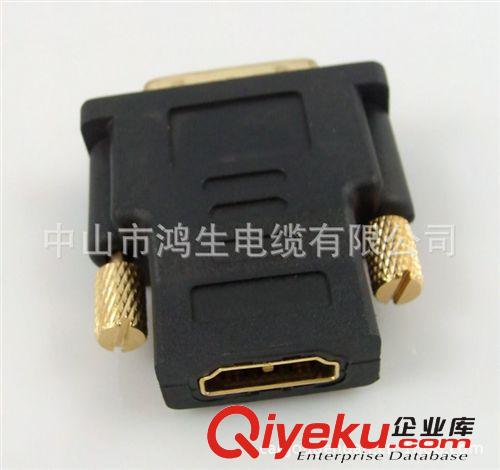 HDMI/DVI 轉(zhuǎn)接頭類 Adapter HDMI母轉(zhuǎn)DVI(HS-201)原始圖片3