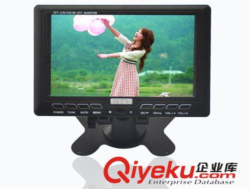 液晶便攜式電視 平板電視 廠家供應(yīng)7寸外貿(mào)出口熱銷 便攜電視 帶USB/SD/MMC 接口  液晶電視原始圖片2