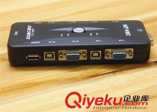 邁拓KVM切換器 邁拓MT-401UK 4口切換器 USB手動KVM 電腦顯示器共享器