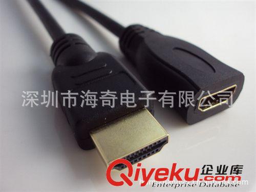 HDMI公對(duì)母連接線 HDMI  公對(duì)母連接線  高清音視頻傳輸原始圖片2