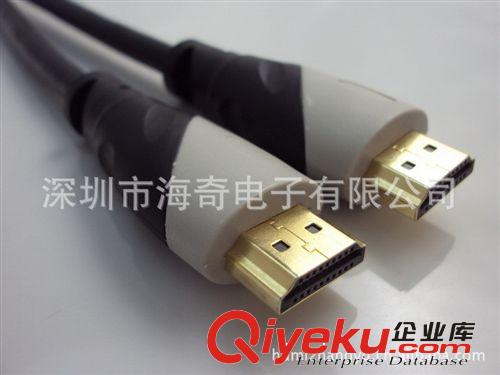 HDMI線雙色頭 定制標(biāo)準(zhǔn)HDMI  雙色頭連接線原始圖片3