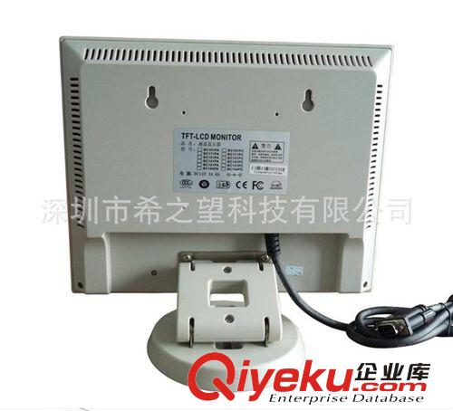 液晶監(jiān)視器 TFT LCD 監(jiān)視器10.4寸12寸 白/黑外殼液晶監(jiān)視器HDMI BNC原始圖片2