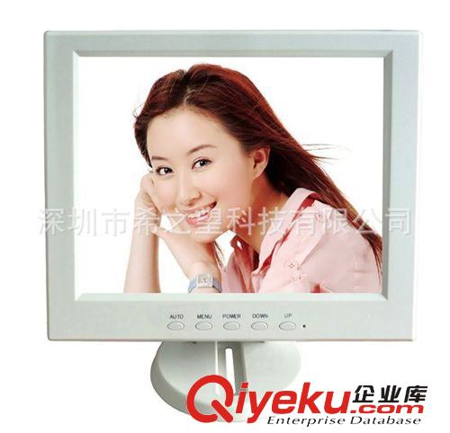 液晶監(jiān)視器 TFT LCD 監(jiān)視器10.4寸12寸 白/黑外殼液晶監(jiān)視器HDMI BNC原始圖片3
