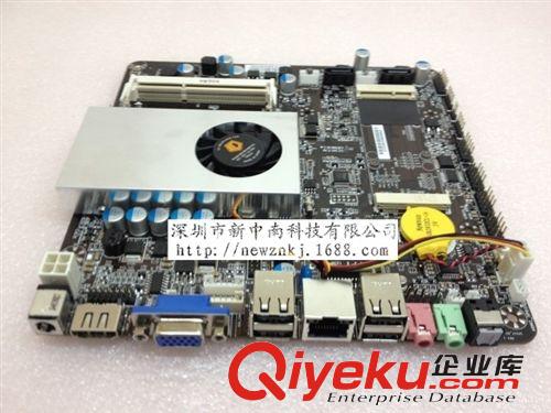 主板 E350 AMD APU MINI-ITX 17*17CM 超薄主板 MAC MINI 可用