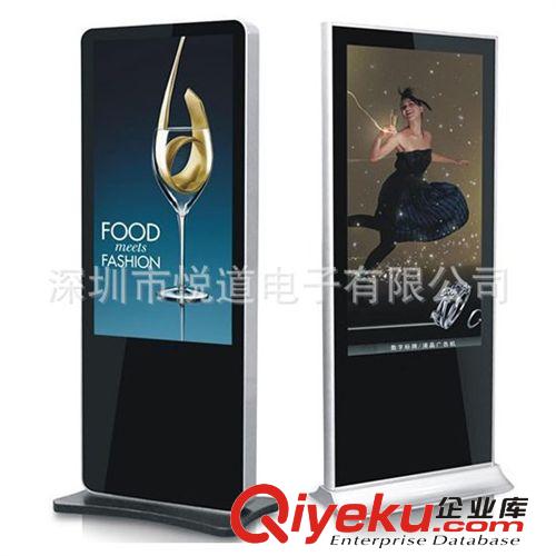 精品推薦 廠家直銷 立式邊框直角廣告機 單機版落地廣告機原始圖片2